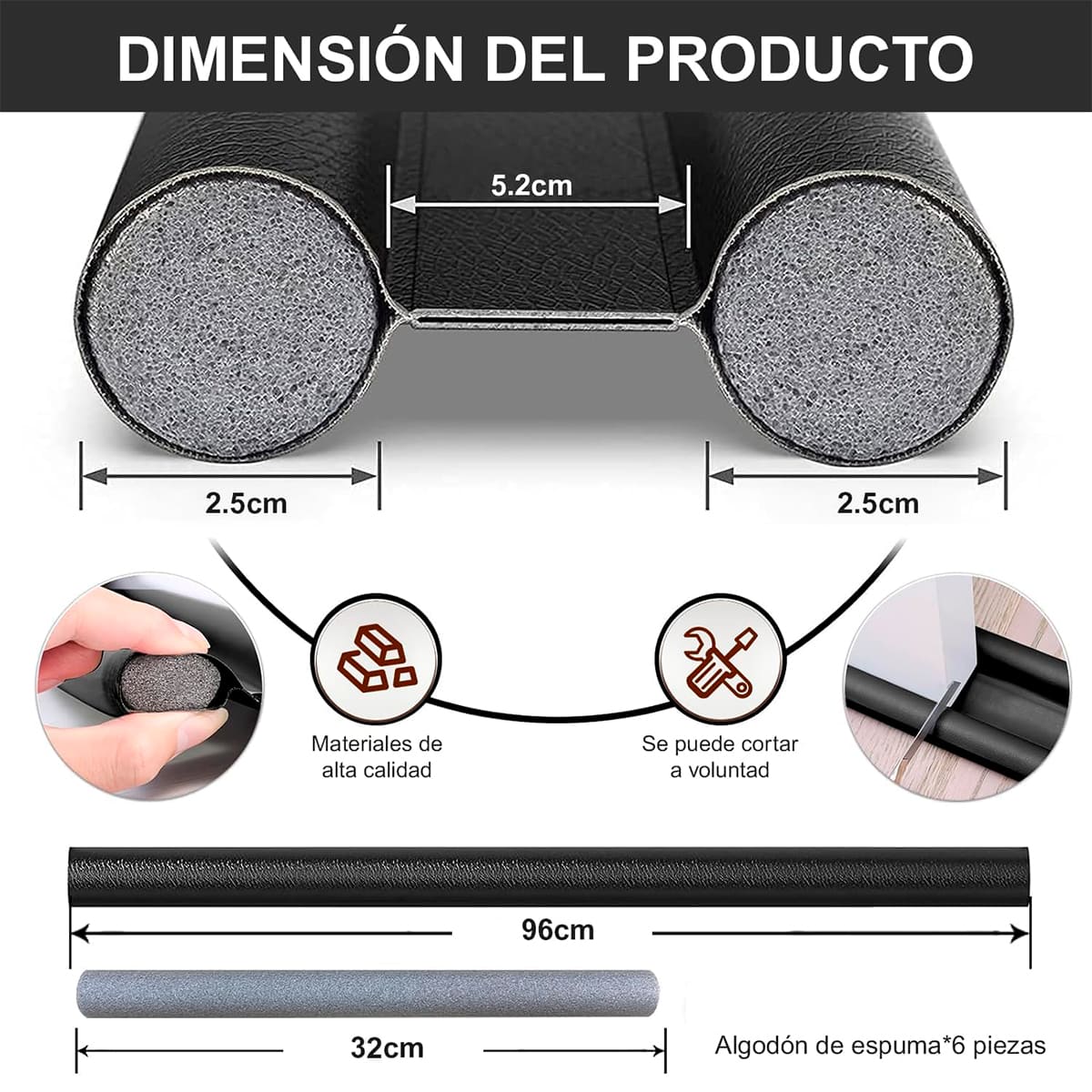 Protector de Puertas 3 en 1: Polvo, Insectos y Temperatura 🔥❄️"
