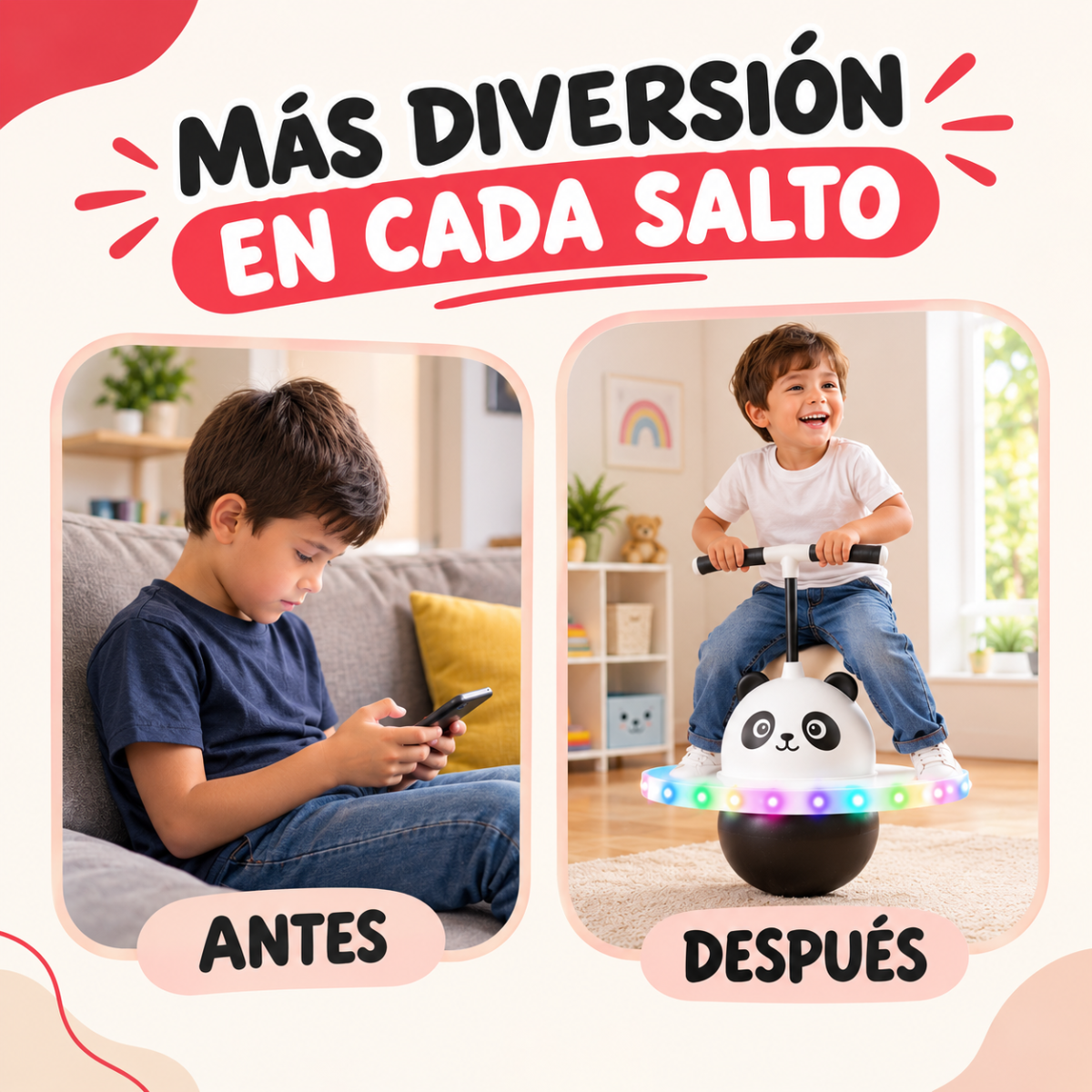 Panda Saltarín™ – Diversión y Movimiento para los Niños