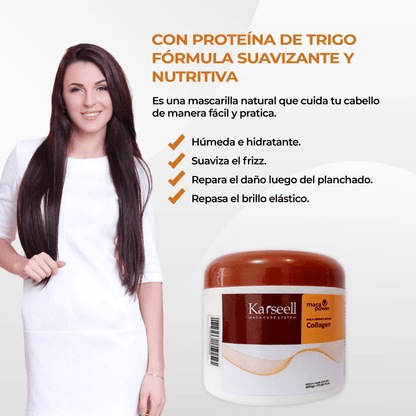 ✨Mascarilla Reparadora Con Hidrokeratina - tratamiendo capilar : Reparación y Brillo Inmediato 🤩🤩🤩