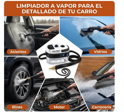 Limpiador VaporMax™ 2500W | Potencia de Limpieza en tus Manos